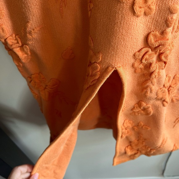Torn By Ronny Kobo SARA DRESS in Terracotta - Picture 14 of 15